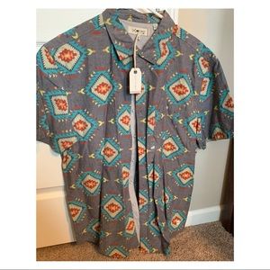 Men’s Short-sleeved Button Down Shirt